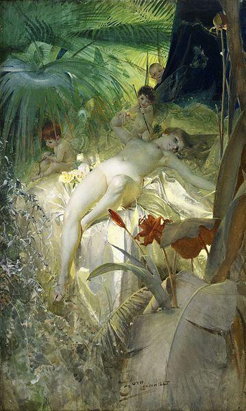 Anders Zorn The Love Nymph Germany oil painting art